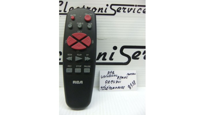 RCA CRCU301 universal remote control 